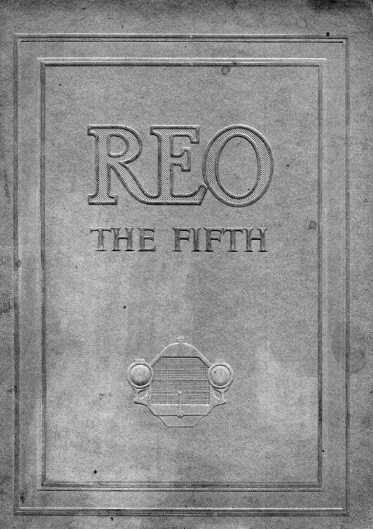 cover of Reo the Fifth, 1912