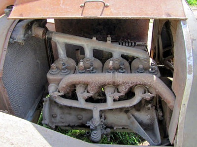 1913 Overland Model 69 engine