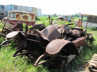 Cartercar project car front view