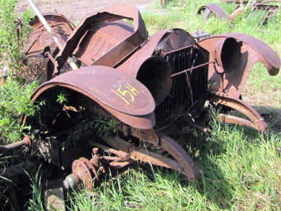 Cartercar project car front view