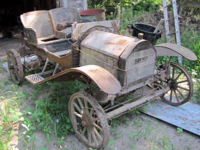 1910 Model E Brush front view