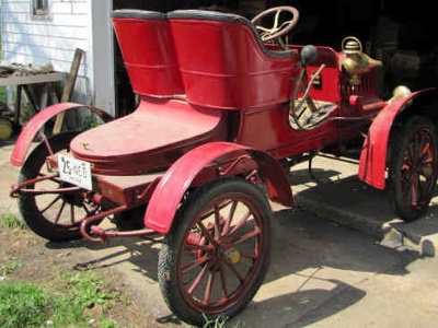 1907 Maxwell Model RS rear view