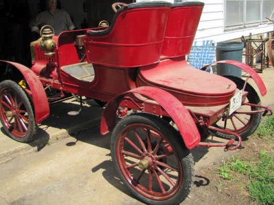 1907 Maxwell Model RS rear view