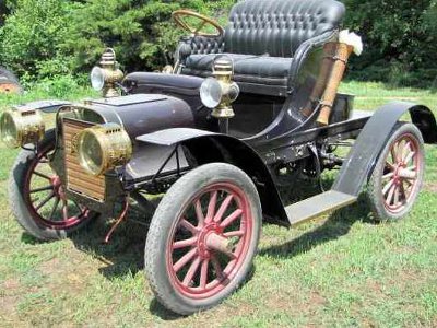 1908 Cadillac Model S front view