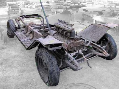 1909 or 1910 Cadillac touring project car