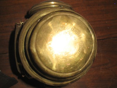 bottom view of Dietz Dainty tail lamp