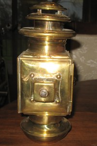 rear view of Knickerbocker tail lamp, left hand