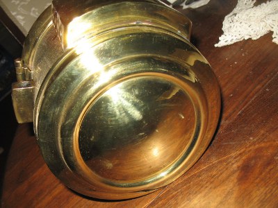 rear view of Phoebus headlamp, left hand