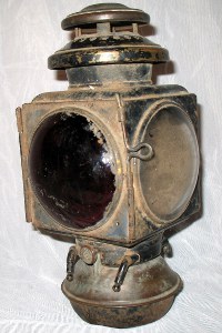 front view of E & J taillamp