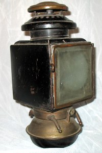 side view of E & J side lamp