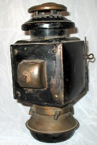 side view of E & J side lamp