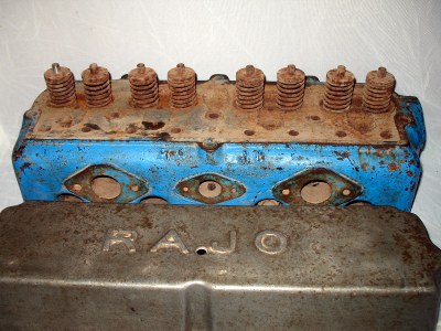 head with valve cover removed