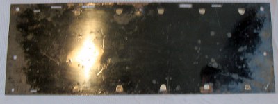 back of Nebraska license plate