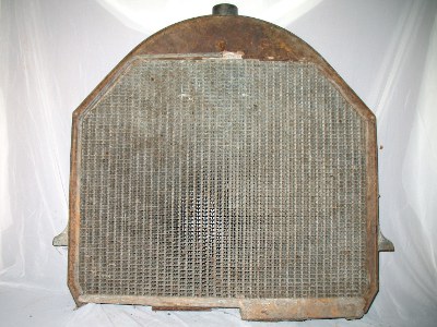 front view of heavy radiator