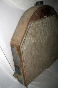 side view of heavy radiator