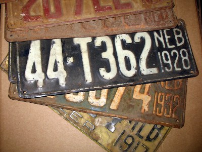 miscellaneous license plates