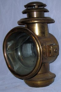 front view of right hand Corcoran side lamps