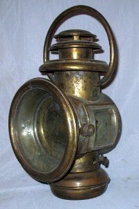 front view of left hand Corcoran side lamps