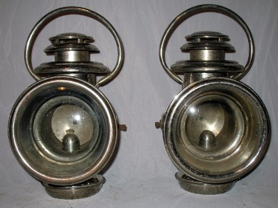 front view of compatible pair of side lamps