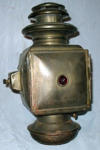 rear view of Westchester side lamp