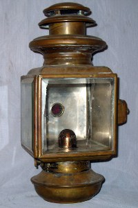 front view of Westchester side lamp