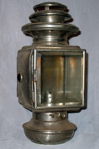 side view of Westchester side lamp