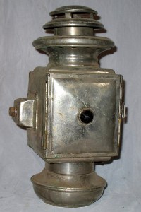 back view of Westchester side lamp