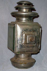 side view of Westchester side lamp