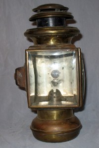 front view of Westchester side lamp