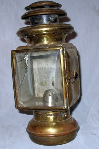 side view of Westchester side lamp