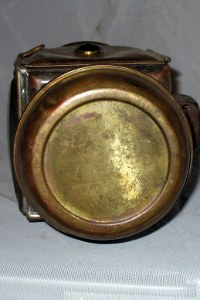 bottom view of Westchester side lamp