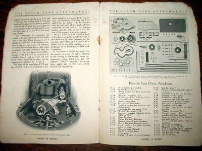 interior pages of Bosch Magneto manual