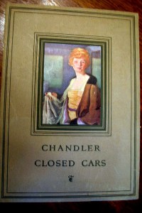 Chandler Closed Cars brochure cover