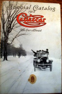 1912 Cartercar brochure cover