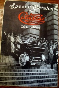 1912 Cartercar brochure back cover