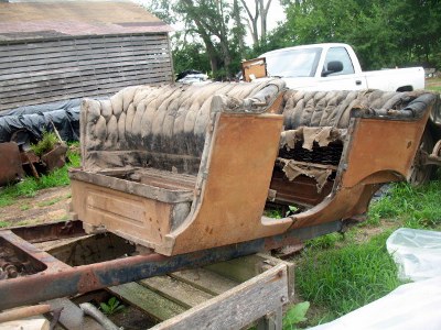 1914 Overland Model 79 touring body