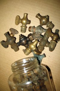 brass pitcock vales