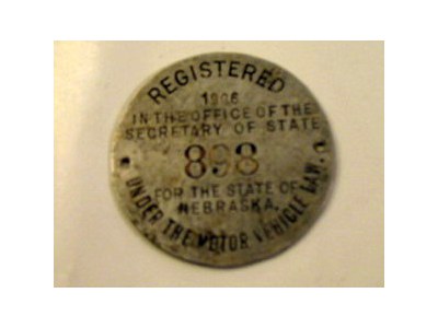 nebraska registration tag