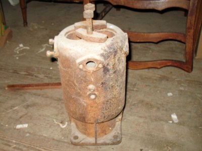 cast iron cylinder jug