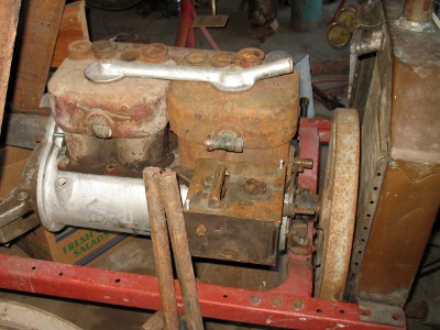 Ford Model N project car engine